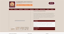 Desktop Screenshot of harmonylandschools.com